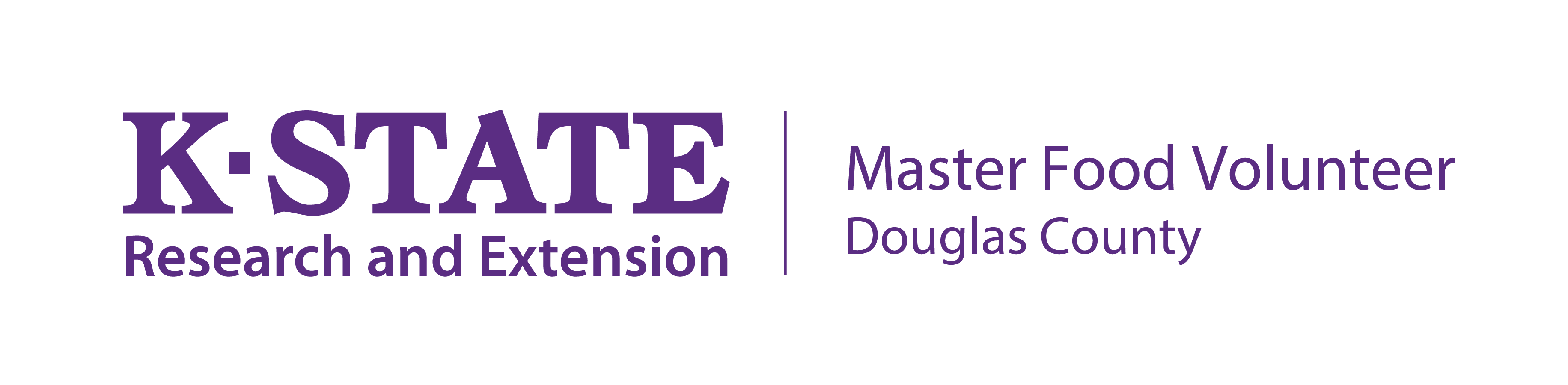 Douglas County Extension Master Food Volunteer Logo