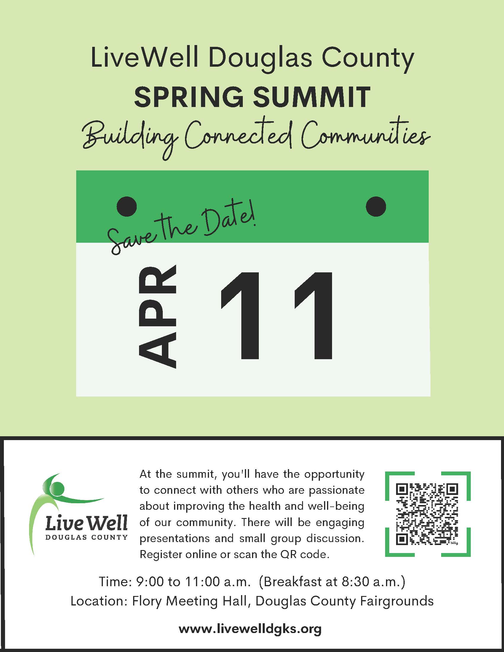 LiveWell Douglas county Spring Summit Promotion