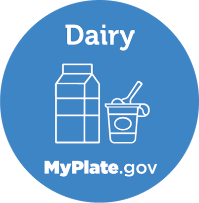 dairy icon from myplate.gov