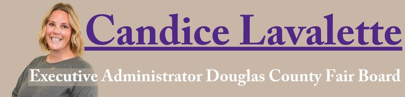 candice lavalette executive administrator douglas county fair board