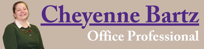 Cheyenne Bartz - Office Professional