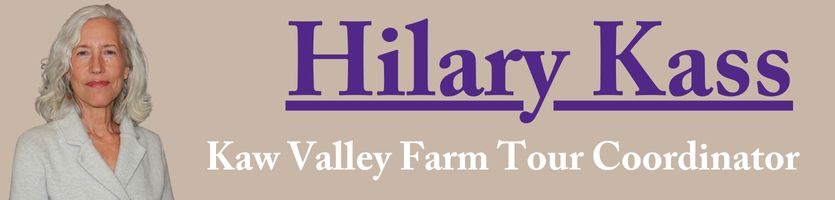 hilary kass kaw valley farm tour coordinator