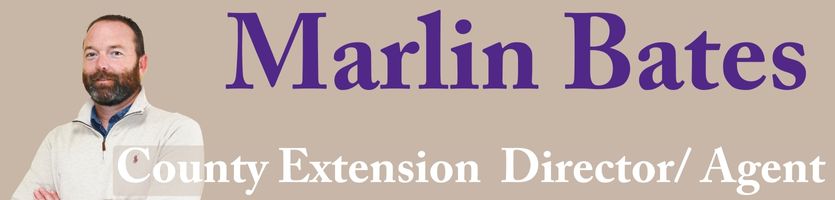 marlin bates county extension director /  agent