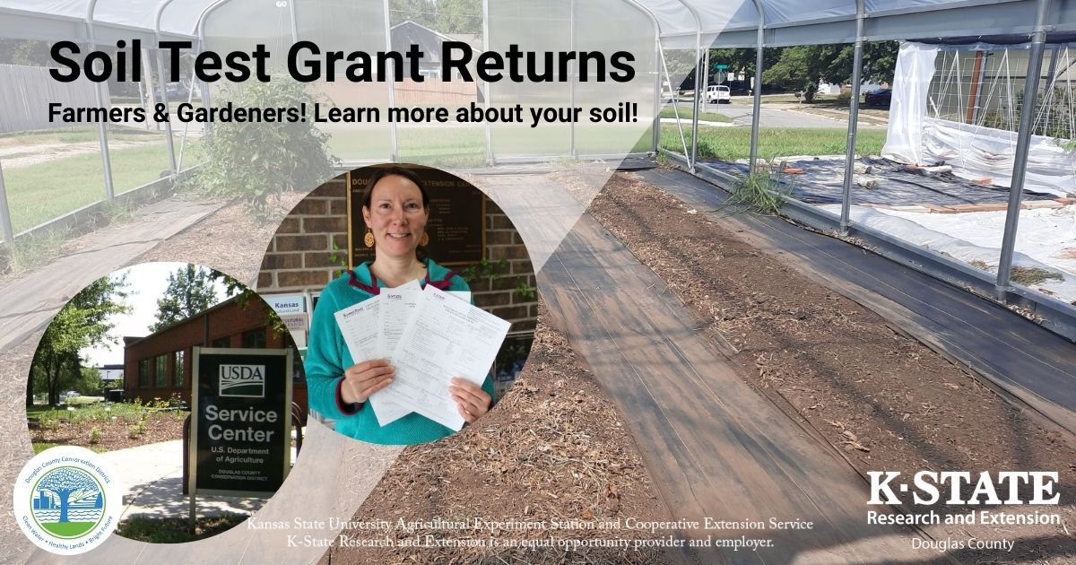 Soil Test Grant Returns Farmers & Gardeners! Learn more about your soil!